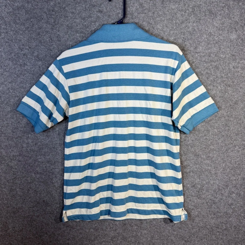 Polo Ralph Lauren Striped Short Sleeve Polo‎ Shirt Blue White XL